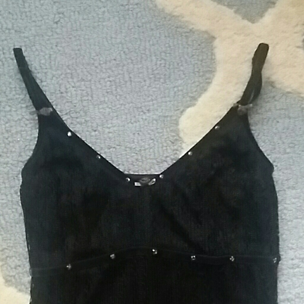 Vintage Guess fringe dress